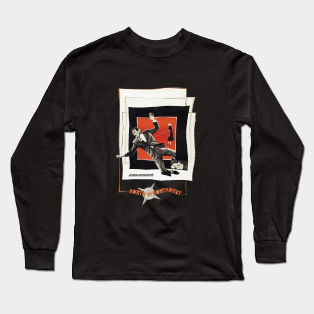 North by Northwest Long Sleeve T-Shirt by notthatparker